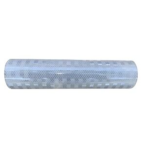 12" x 36" Roll Brite‎ White Diamond Prismatic Reflective Vinyl Adhesive Backing